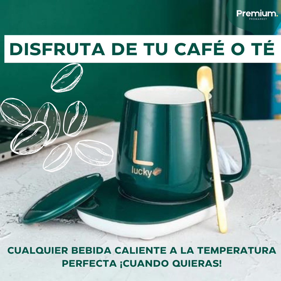 TAZA CON CALENTADOR ELECTRICO "MAMÁ TE AMO" + ENVIO GRATIS + PAGA EN CASA