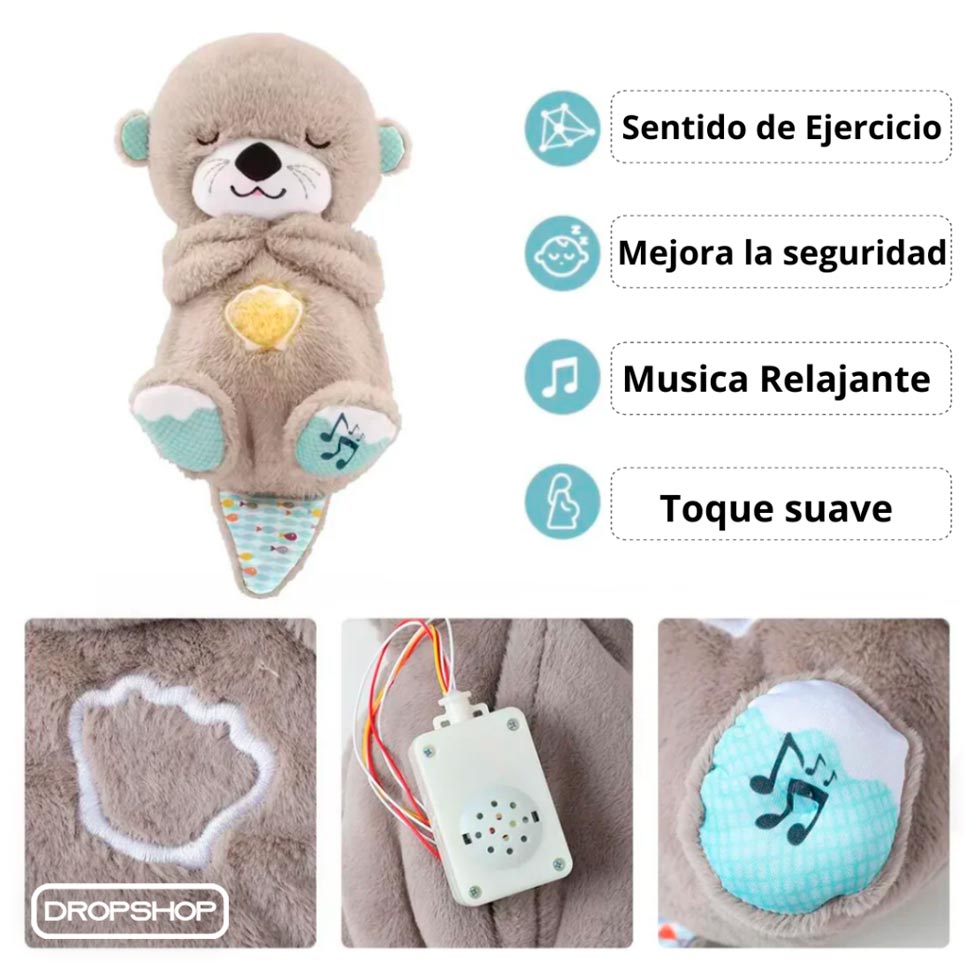 💚 PELUCHE 'NUTRIA RESPIRA CONMIGO' 🎁